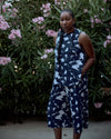 Lotti Jersey Culottes - Navy Santiago Print | Plus Size & Straight Size Women's Fashion | Universal Standard