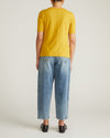 Maia Stovepipe Sleeve Tee - Yellow Ochre | Plus Size & Straight Size Women's Fashion | Universal Standard