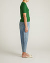 Maia Stovepipe Sleeve V Neck Tee - Green Park | Plus Size & Straight Size Women's Fashion | Universal Standard