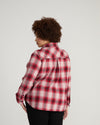 Maine Stretch Flannel Shirt - Kent Plaid | Plus Size & Straight Size Women's Fashion | Universal Standard