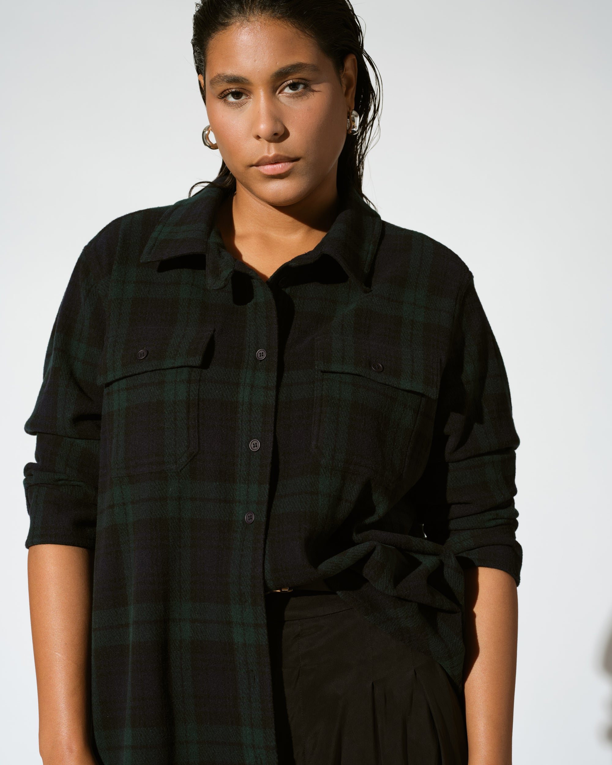 Maine Stretch Flannel Shirt - Yosemite Plaid