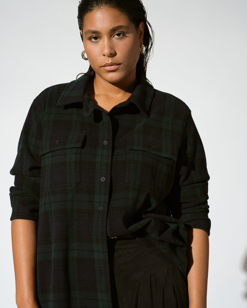 Maine Stretch Flannel Shirt - Yosemite Plaid