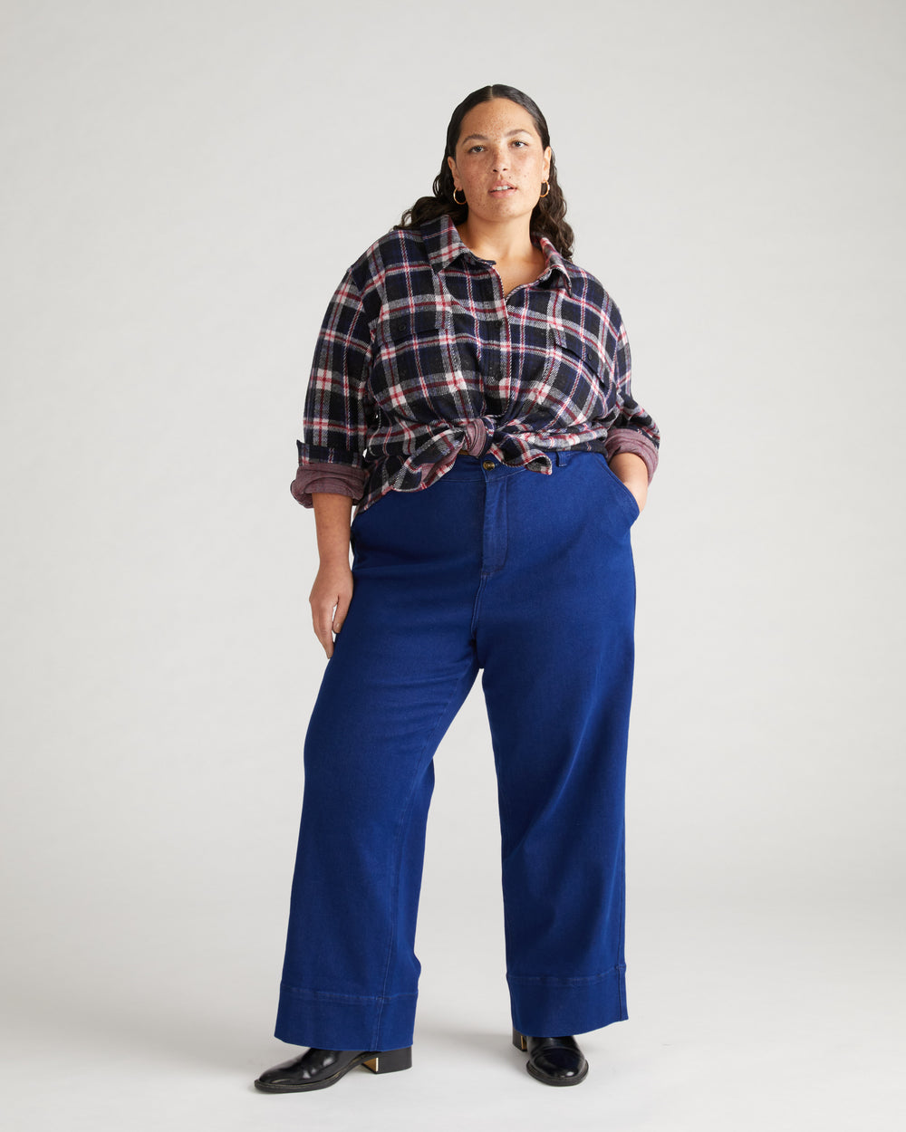 Maine Stretch Flannel Shirt - Heritage Plaid