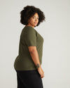 Double V Tee - Nori