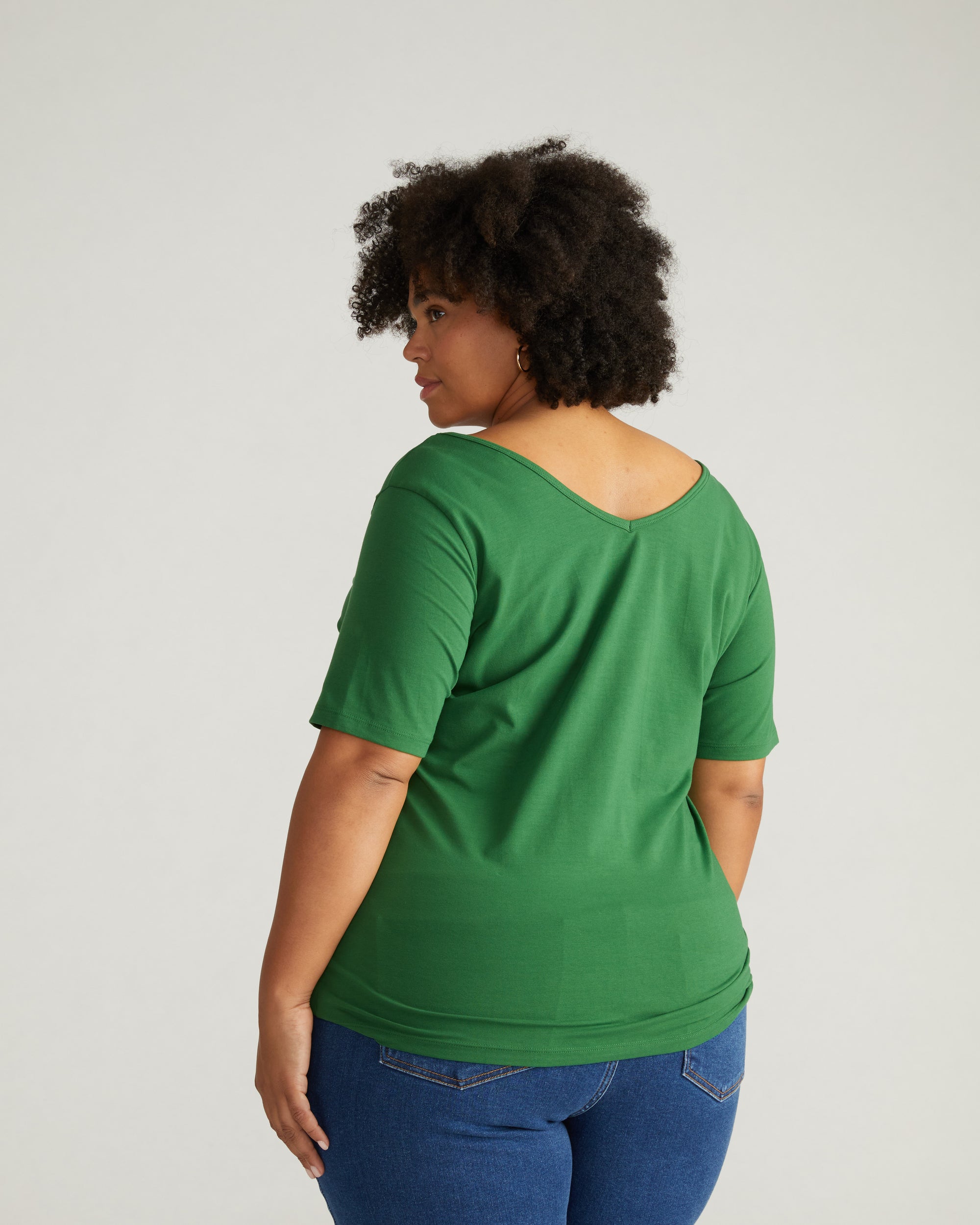 Double V Tee - Jardin