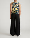 Square Neck Tank Top - Black Limoncello Print | Plus Size & Straight Size Women's Fashion | Universal Standard