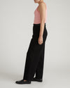 Double V Tank - Portrait Pink/White Stripe