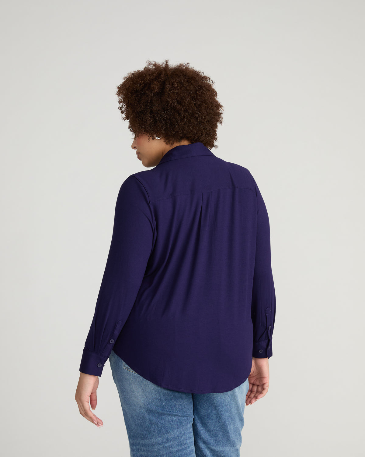 Elbe Liquid Jersey Shirt Classic Fit - Supernova