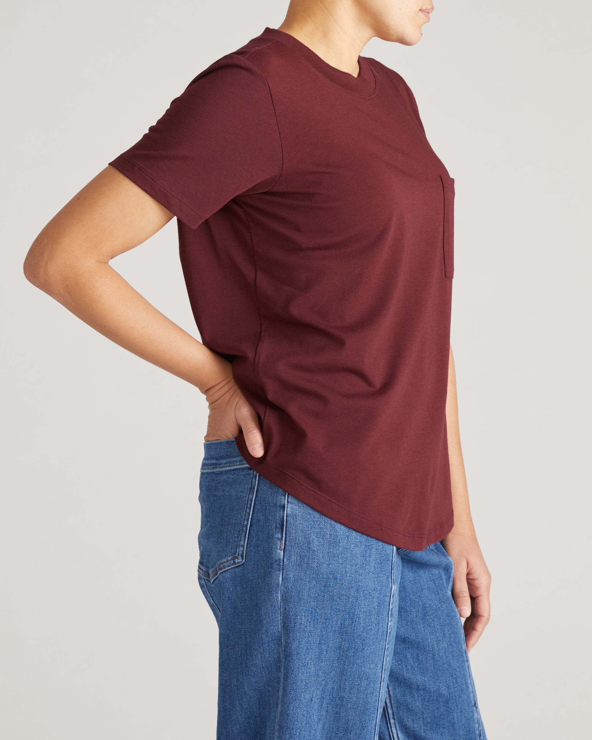 Garcon Tee - Black Cherry