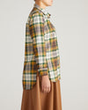 The Artist Poplin Shirt - Brown Plaid