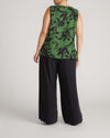 Cooling Stretch Cupro Tank - Florentine Print | Plus Size & Straight Size Women's Fashion | Universal Standard