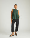 Cooling Stretch Cupro Pants - Black