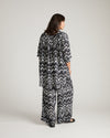 Toni Hi Low Tunic - Indigo Waterfall Print