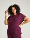 TravelKnit Relaxed Tee - Gamay