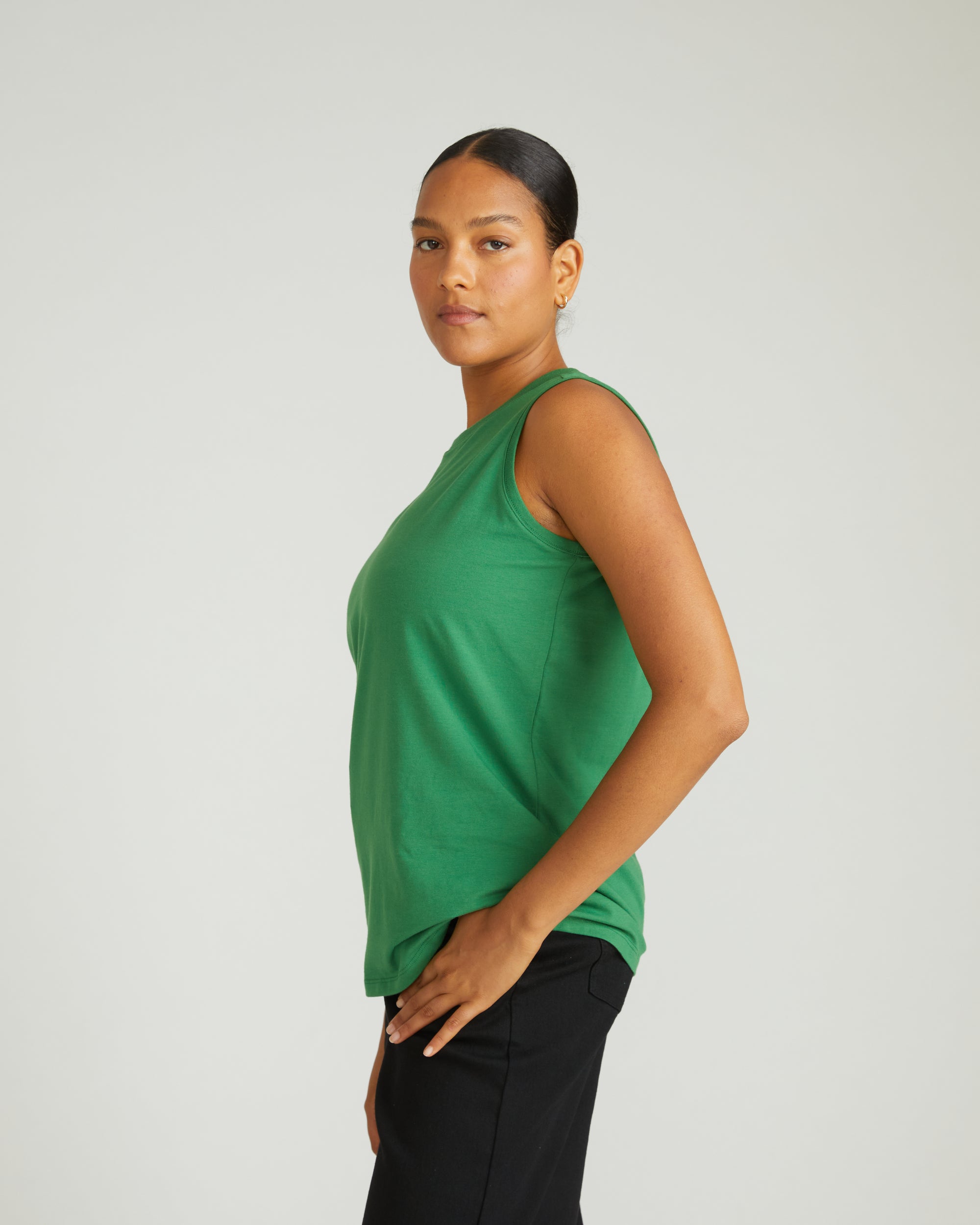 Patti Muscle Tank - Clover