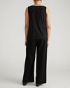 Noyack Breton Stripe Boatneck Tank - Solid Black | Plus Size & Straight Size Women's Fashion | Universal Standard