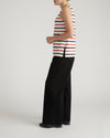 Noyack Breton Stripe Boatneck Tank - Red/White/Blue Stripe | Plus Size & Straight Size Women's Fashion | Universal Standard