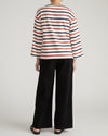 Montauk Breton Stripe Bell Sleeve Top - Red/White/Blue Stripe | Plus Size & Straight Size Women's Fashion | Universal Standard