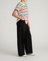 Breton Stripe Garcon Tee - Red/White/Blue Stripe | Plus Size & Straight Size Women's Fashion | Universal Standard