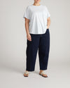 Breton Stripe Garcon Tee - Pale Blue/White Stripe | Plus Size & Straight Size Women's Fashion | Universal Standard