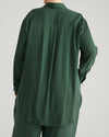 Cooling Stretch Cupro Artist Shirt - Forest Green