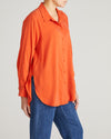 Cooling Stretch Cupro Artist Shirt - Orange Flame