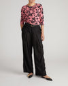 Joan Liquid Jersey Long Sleeve Top - Pink Sgraffito Print | Plus Size & Straight Size Women's Fashion | Universal Standard