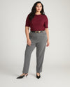 Louise Short Sleeve Liquid Jersey Top - Deep Red | Plus Size & Straight Size Women's Fashion | Universal Standard