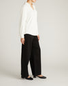 Moore Liquid Jersey Blouse - White | Plus Size & Straight Size Women's Fashion | Universal Standard