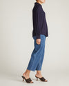 Moore Liquid Jersey Blouse - Midnight | Plus Size & Straight Size Women's Fashion | Universal Standard