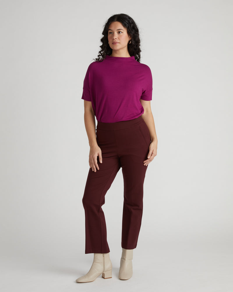 Petra Liquid Jersey Top - Rothko Purple