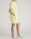 Luxe Cotton Gauze Beach Shirt - Pale Daffodil | Plus Size & Straight Size Women's Fashion | Universal Standard