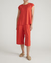 Heatwave Divine Jersey Flared Top - Shoreline Sunset | Plus Size & Straight Size Women's Fashion | Universal Standard