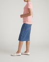 Scoop Neck Tee - Portrait Pink/White Stripe | Plus Size & Straight Size Women's Fashion | Universal Standard