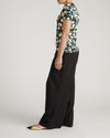 Scoop Neck Tee - Black Limoncello Print | Plus Size & Straight Size Women's Fashion | Universal Standard