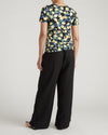 Scoop Neck Tee - Black Limoncello Print | Plus Size & Straight Size Women's Fashion | Universal Standard