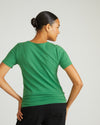 Scoop Neck Tee - Clover