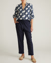 Avalon Linen Blouse - Geometrica Print | Plus Size & Straight Size Women's Fashion | Universal Standard
