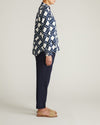 Avalon Linen Blouse - Geometrica Print | Plus Size & Straight Size Women's Fashion | Universal Standard