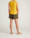 Daisy Ribbed Tank - Goldenrod | Plus Size & Straight Size Women's Fashion | Universal Standard