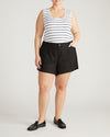 Daisy Ribbed Tank - Nautical Navy Stripe | Plus Size & Straight Size Women's Fashion | Universal Standard