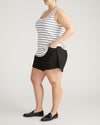 Daisy Ribbed Tank - Nautical Navy Stripe | Plus Size & Straight Size Women's Fashion | Universal Standard
