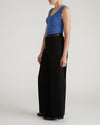 Daisy Ribbed Tank - Bright Blue/White Microstripe | Plus Size & Straight Size Women's Fashion | Universal Standard