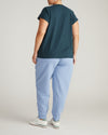Light-As-Air Boy Tee - Deep Sea | Plus Size & Straight Size Women's Fashion | Universal Standard