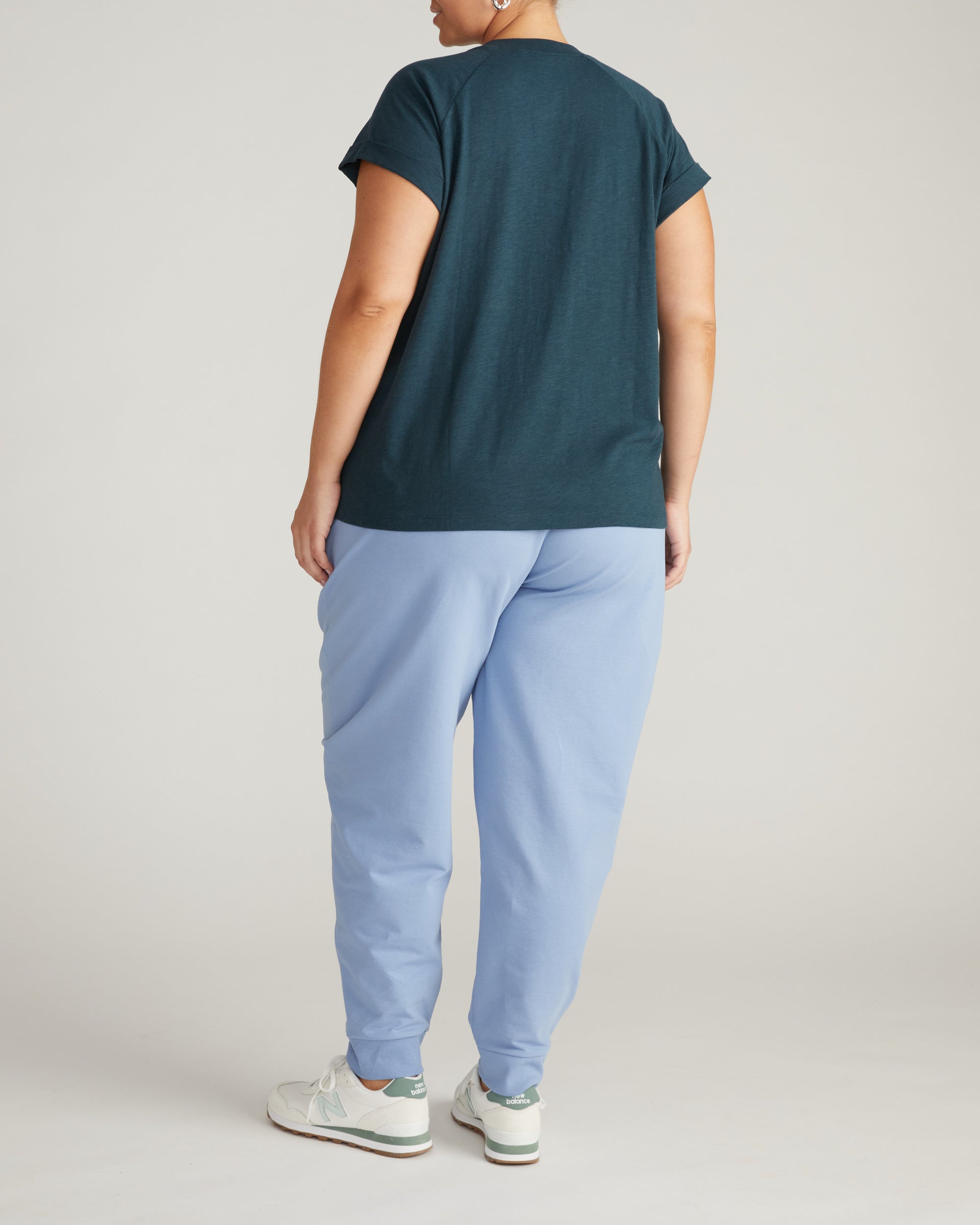 Light-As-Air Boy Tee - Deep Sea | Plus Size & Straight Size Women's Fashion | Universal Standard