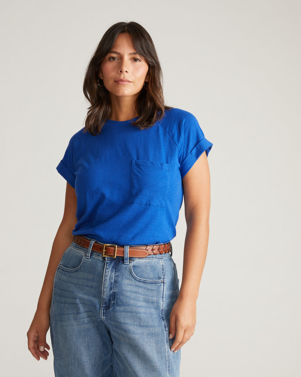 Light-As-Air Boy Tee - Ultramarine