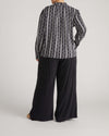 Endora Stretch Cupro Blouse - Florentine Print | Plus Size & Straight Size Women's Fashion | Universal Standard