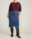 Long Sleeve Relaxed Tee - Acai | Plus Size & Straight Size Women's Fashion | Universal Standard