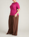Classic Ribbed Tee - Hyper Pink | Plus Size & Straight Size Women's Fashion | Universal Standard
