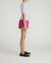 Classic V-Neck Ribbed Tee - Nautical Navy Stripe | Plus Size & Straight Size Women's Fashion | Universal Standard
